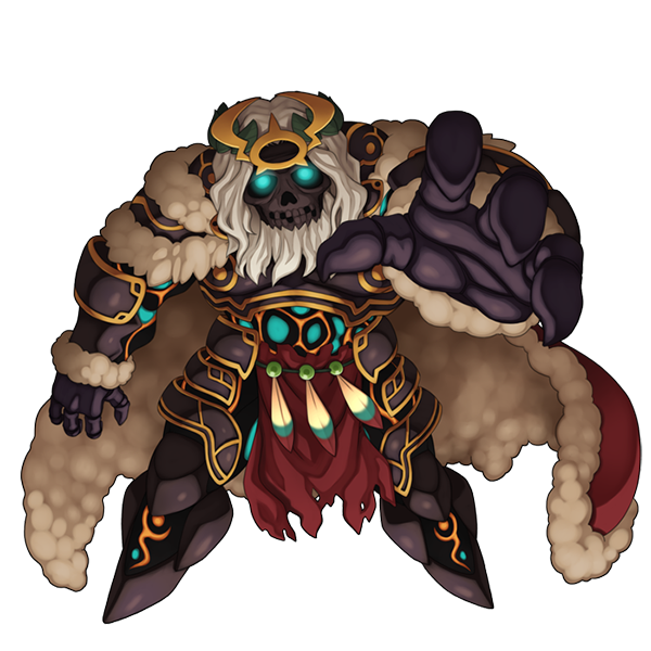 Ilha flutuante com uma grande árvore mágica em pixel art